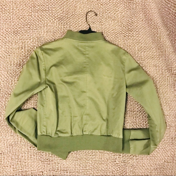 Khaki Bomber Jacket - Picture 5 of 5